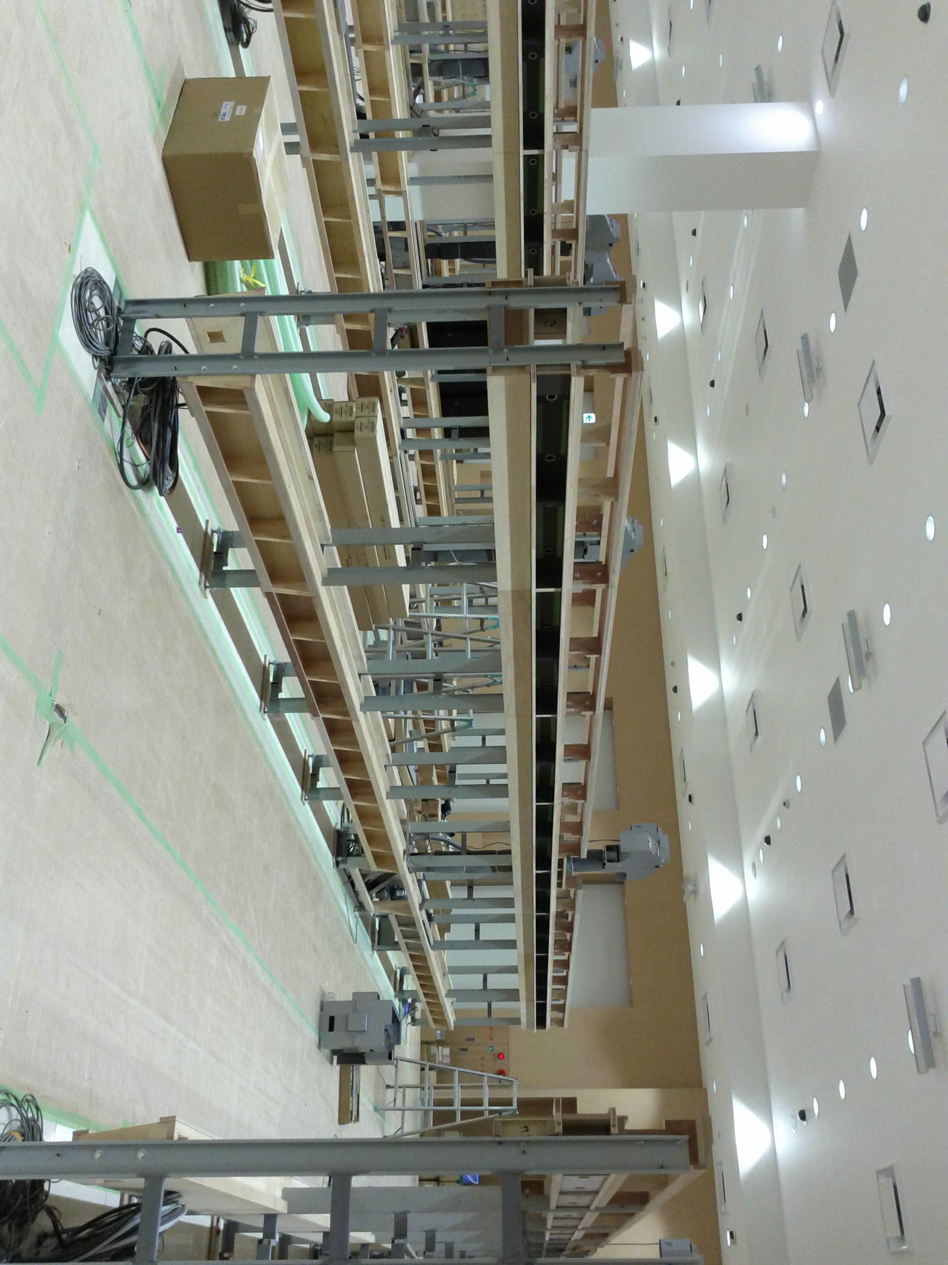 島工事 施工中